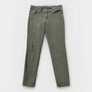 GAP Skimmer Legging Jeans Women's‎ Size 0/25r Green 29x25